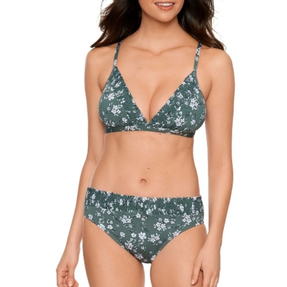 Time And Tru LARGE/XL green 2 Piece Bikini Set - NEW
